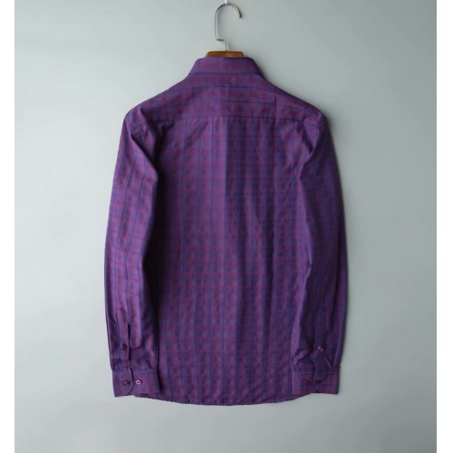 Replica Burberry Shirts Long Sleeved For Men #805624 $34.00 USD for Wholesale