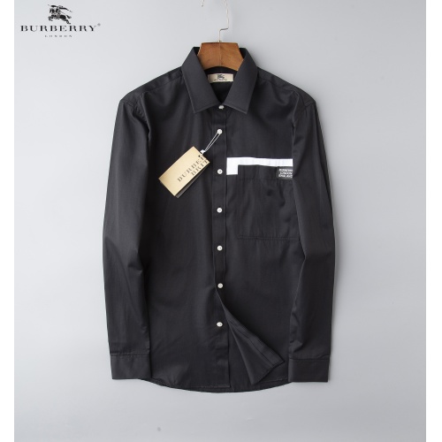 Burberry Shirts Long Sleeved For Men #805628 $34.00 USD, Wholesale Replica Burberry Shirts