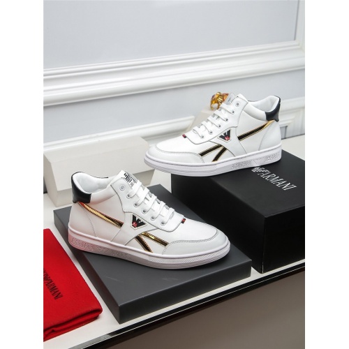 Replica Armani Casual Shoes For Men #805666 $82.00 USD for Wholesale