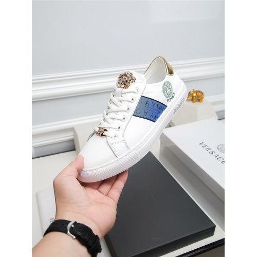 Replica Versace Casual Shoes For Men #805669 $72.00 USD for Wholesale