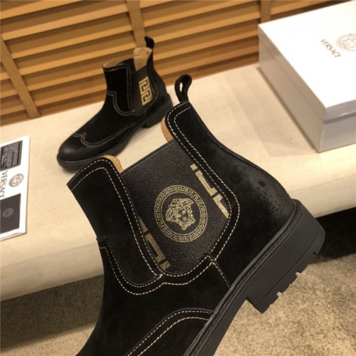 Replica Versace Boots For Men #805684 $108.00 USD for Wholesale