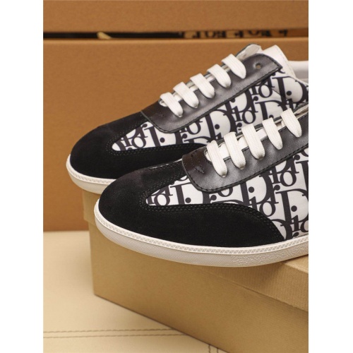 Replica Christian Dior Casual Shoes For Men #805703 $68.00 USD for Wholesale