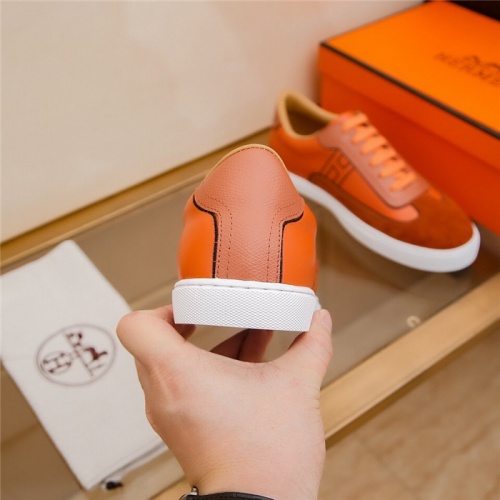 Replica Hermes Casual Shoes For Men #805734 $68.00 USD for Wholesale