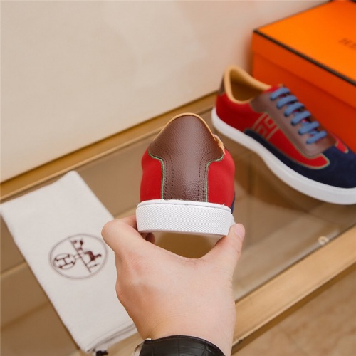Replica Hermes Casual Shoes For Men #805736 $68.00 USD for Wholesale
