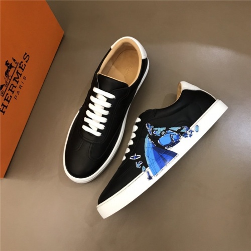 Replica Hermes Casual Shoes For Men #805737 $80.00 USD for Wholesale