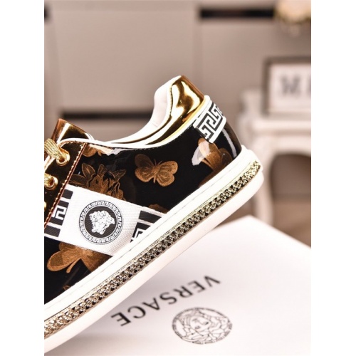 Replica Versace Casual Shoes For Men #805755 $76.00 USD for Wholesale