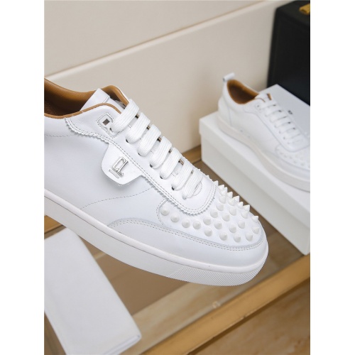 Replica Christian Louboutin CL Casual Shoes For Men #805767 $80.00 USD for Wholesale