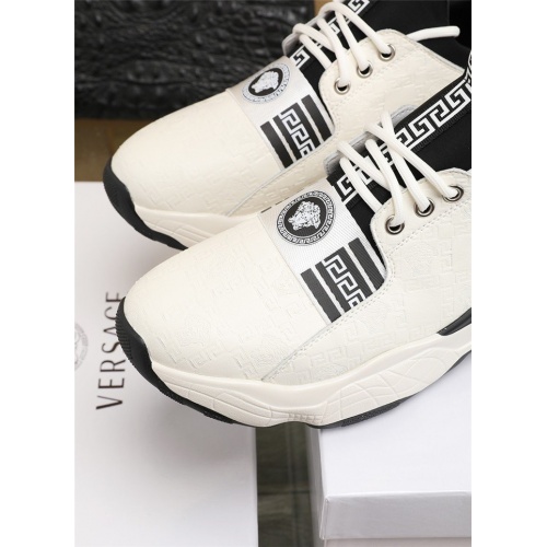 Replica Versace Casual Shoes For Men #805770 $80.00 USD for Wholesale