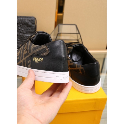 Replica Fendi Casual Shoes For Men #805789 $76.00 USD for Wholesale