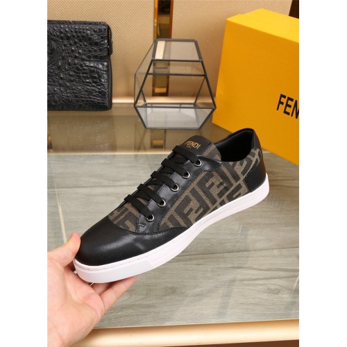 Replica Fendi Casual Shoes For Men #805789 $76.00 USD for Wholesale