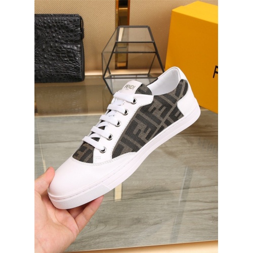 Replica Fendi Casual Shoes For Men #805791 $76.00 USD for Wholesale