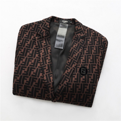 Replica Fendi Suits Long Sleeved For Men #805892 $68.00 USD for Wholesale