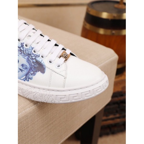 Replica Versace Casual Shoes For Men #805939 $76.00 USD for Wholesale