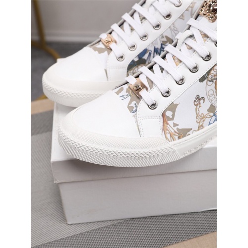 Replica Versace High Tops Shoes For Men #805941 $82.00 USD for Wholesale