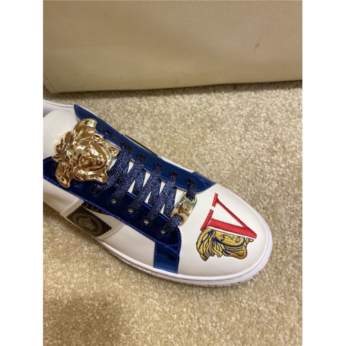 Replica Versace Casual Shoes For Men #806117 $72.00 USD for Wholesale