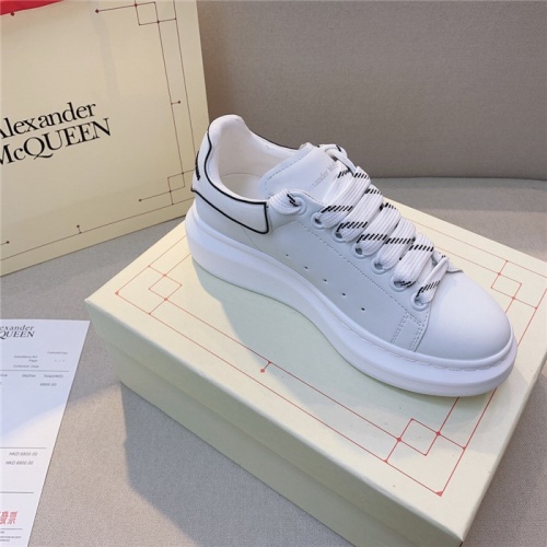 Replica Alexander McQueen Casual Shoes For Women #806130 $80.00 USD for Wholesale