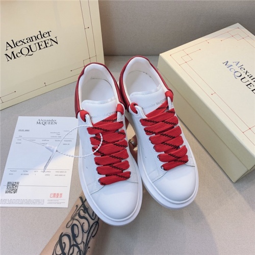 Replica Alexander McQueen Casual Shoes For Women #806132 $80.00 USD for Wholesale