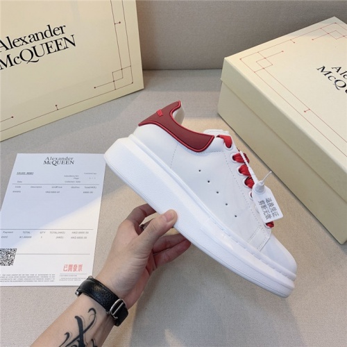 Replica Alexander McQueen Casual Shoes For Women #806132 $80.00 USD for Wholesale