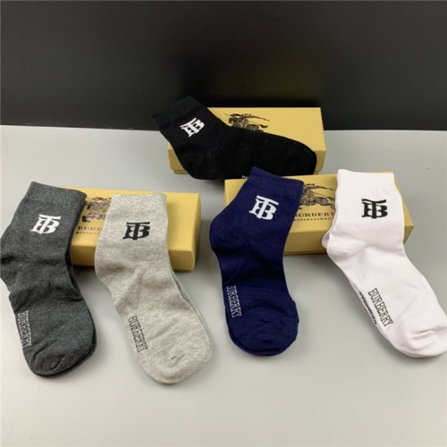 Replica Burberry Socks For Men #806159 $28.00 USD for Wholesale