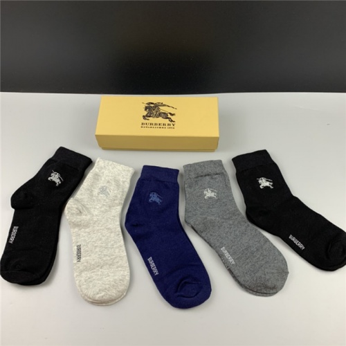 Burberry Socks For Men #806160 $28.00 USD, Wholesale Replica Burberry Socks