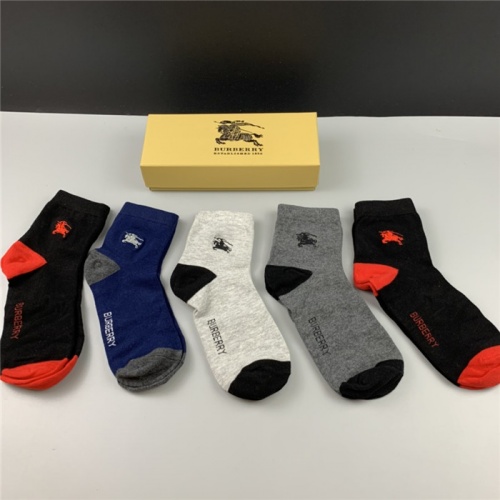 Burberry Socks For Men #806161 $28.00 USD, Wholesale Replica Burberry Socks