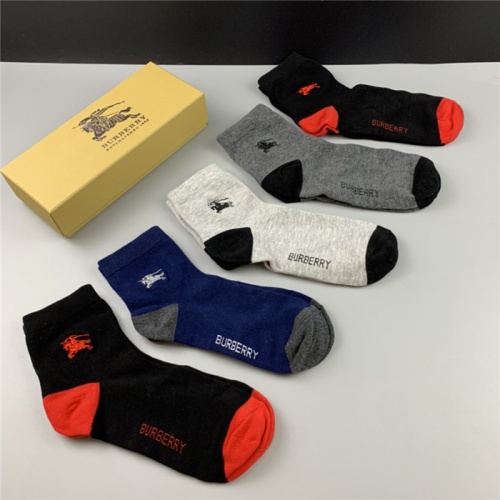 Replica Burberry Socks For Men #806161 $28.00 USD for Wholesale