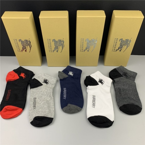 Burberry Socks For Men #806166 $27.00 USD, Wholesale Replica Burberry Socks