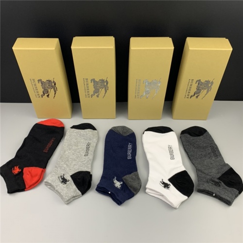 Replica Burberry Socks For Men #806166 $27.00 USD for Wholesale