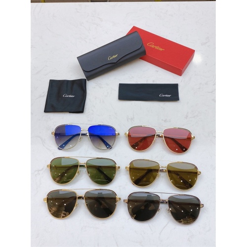 Replica Cartier AAA Quality Sunglasses #806335 $50.00 USD for Wholesale