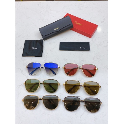 Replica Cartier AAA Quality Sunglasses #806340 $50.00 USD for Wholesale