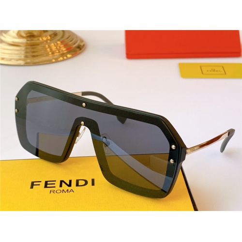 Fendi AAA Quality Sunglasses #806360 $56.00 USD, Wholesale Replica Fendi AAA Quality Sunglasses