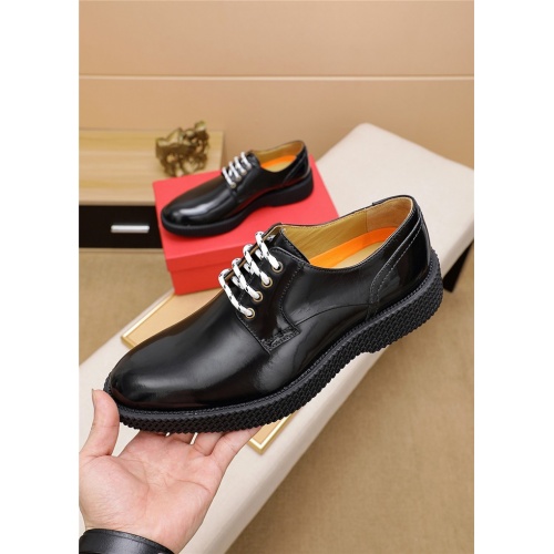 Replica Salvatore Ferragamo Casual Shoes For Men #806442 $92.00 USD for Wholesale