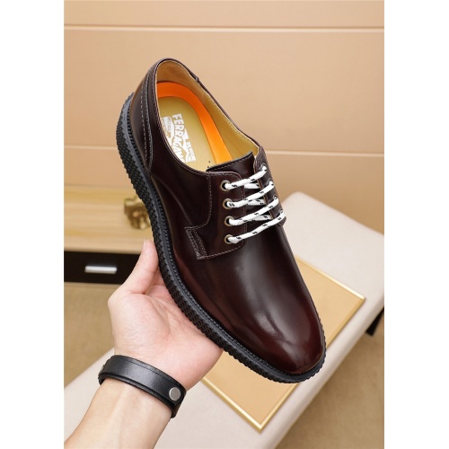 Replica Salvatore Ferragamo Casual Shoes For Men #806443 $92.00 USD for Wholesale