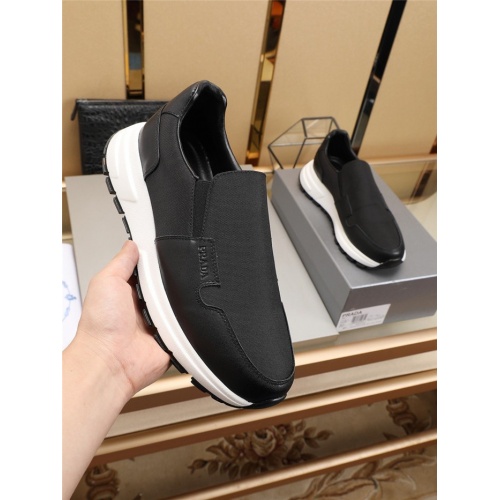 Replica Prada Casual Shoes For Men #807023 $80.00 USD for Wholesale