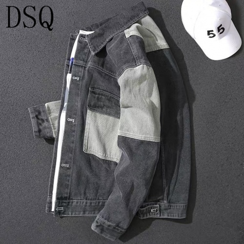 Replica Dsquared Jackets Long Sleeved For Men #807072 $60.00 USD for Wholesale