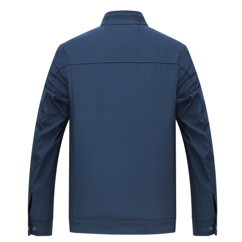 Replica Armani Jackets Long Sleeved For Men #807083 $60.00 USD for Wholesale