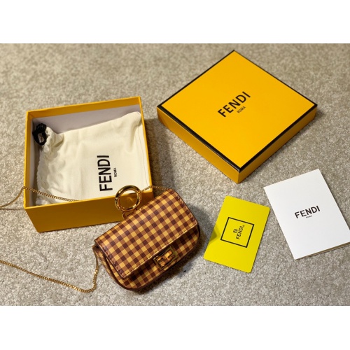 Replica Fendi AAA Messenger Bags For Women #807100 $85.00 USD for Wholesale