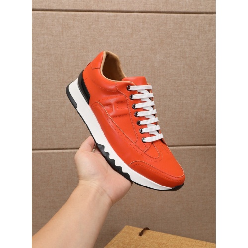 Replica Hermes Casual Shoes For Men #807264 $88.00 USD for Wholesale
