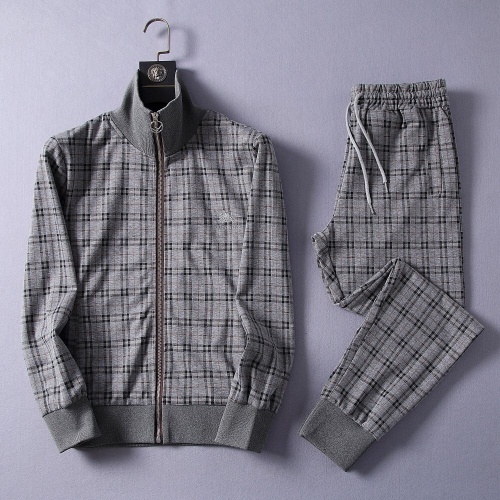 Burberry Tracksuits Long Sleeved For Men #807318 $82.00 USD, Wholesale Replica Burberry Tracksuits
