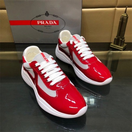 Replica Prada Casual Shoes For Men #807501 $72.00 USD for Wholesale
