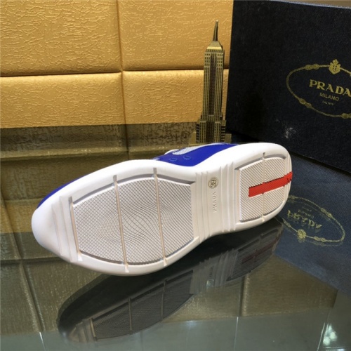 Replica Prada Casual Shoes For Men #807503 $72.00 USD for Wholesale