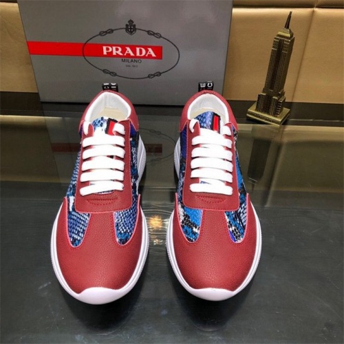 Replica Prada Casual Shoes For Men #807516 $72.00 USD for Wholesale