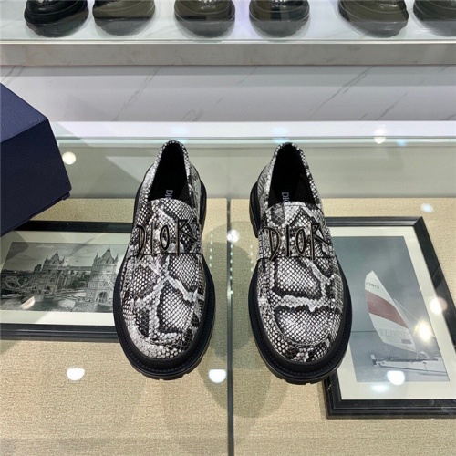 Replica Christian Dior Casual Shoes For Men #807525 $125.00 USD for Wholesale