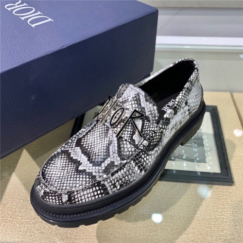 Replica Christian Dior Casual Shoes For Men #807525 $125.00 USD for Wholesale
