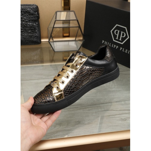 Replica Philipp Plein PP Casual Shoes For Men #807527 $76.00 USD for Wholesale