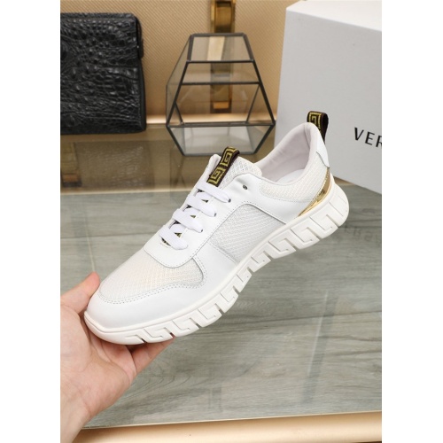 Replica Versace Casual Shoes For Men #807529 $80.00 USD for Wholesale