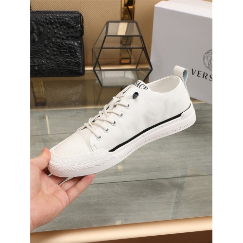 Replica Versace Casual Shoes For Men #807530 $76.00 USD for Wholesale