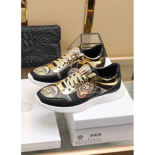 Replica Versace Casual Shoes For Men #807531 $76.00 USD for Wholesale