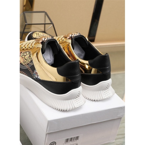 Replica Versace Casual Shoes For Men #807531 $76.00 USD for Wholesale