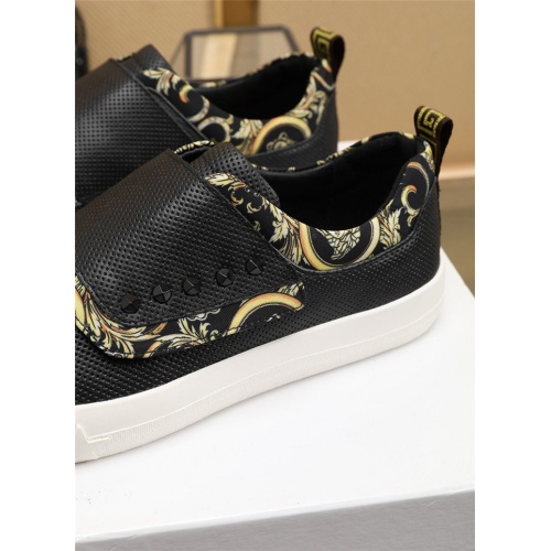 Replica Versace Casual Shoes For Men #807533 $76.00 USD for Wholesale